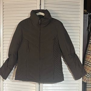 Women’s brown Kenneth Cole Reaction medium quilted down coat